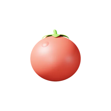 Tomato  3D Illustration