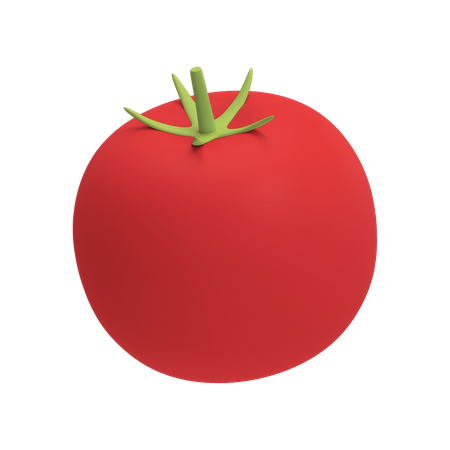 Tomato  3D Illustration