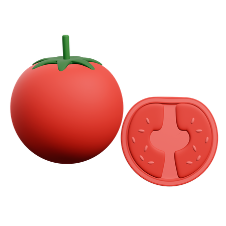 Tomato  3D Illustration