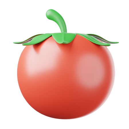 Tomato  3D Illustration