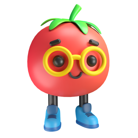 Tomato  3D Illustration