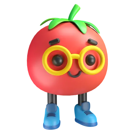 Tomato  3D Illustration