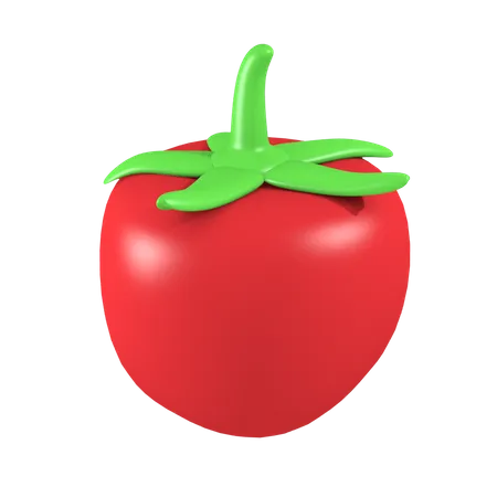 Tomato 3D Illustration