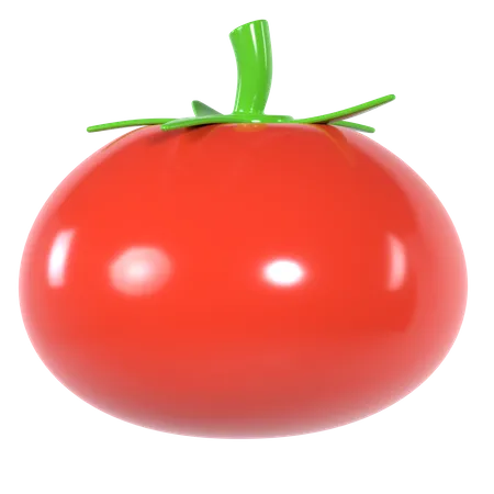 Tomato 3D Illustration