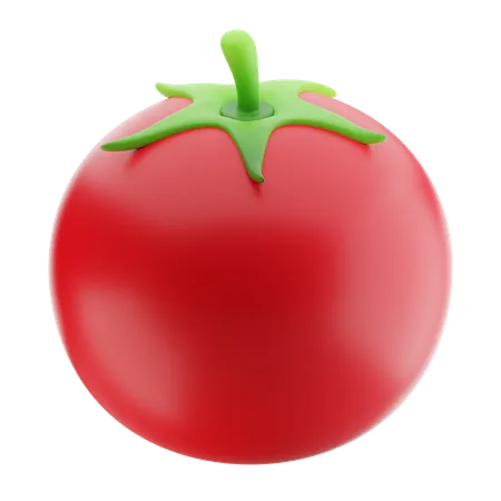Tomatofruit 3 D Illustration 3D Icon