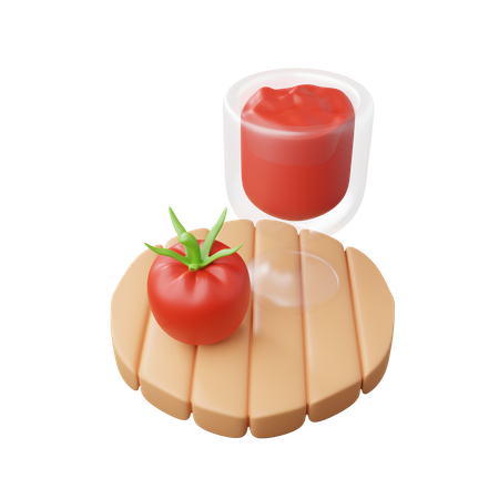 Tomato juice  3D Icon