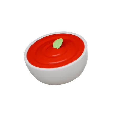 Ketchup 3 D Icon 3D Icon