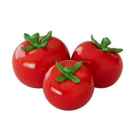Tomatoes  3D Icon