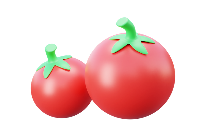 Tomatos  3D Icon