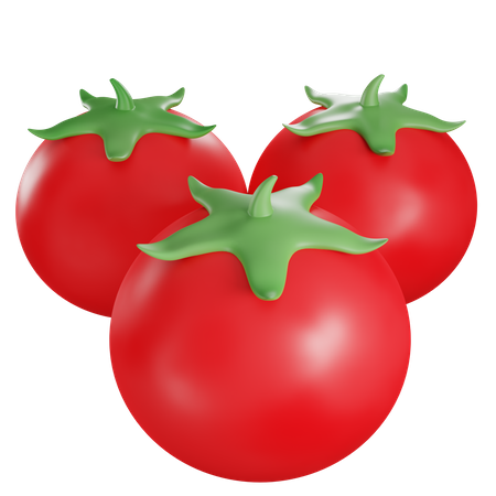 Tomatos  3D Icon