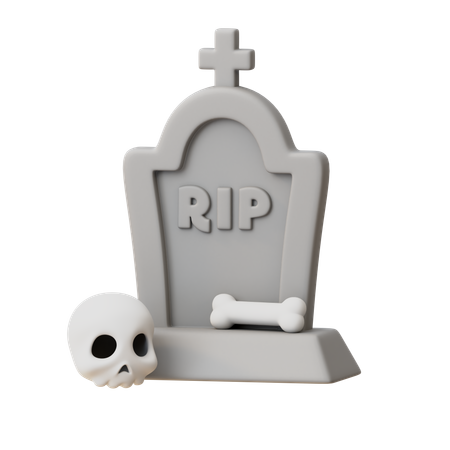 Tomb  3D Icon