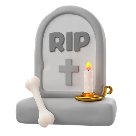 Tomb  3D Icon