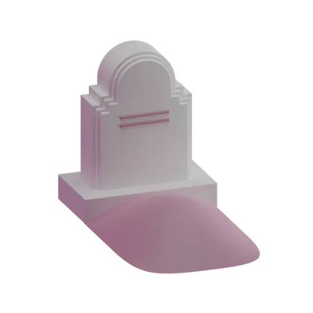 Tomb  3D Illustration