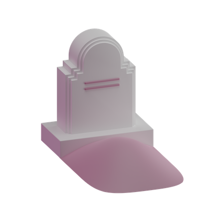 Tomb 3D Illustration