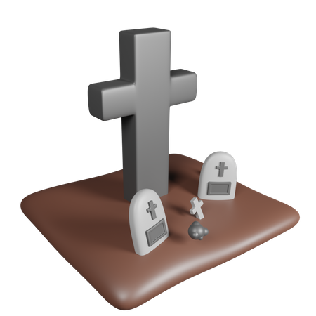 Tombe  3D Icon