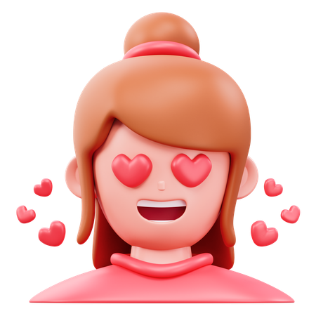 Tomber amoureux  3D Icon