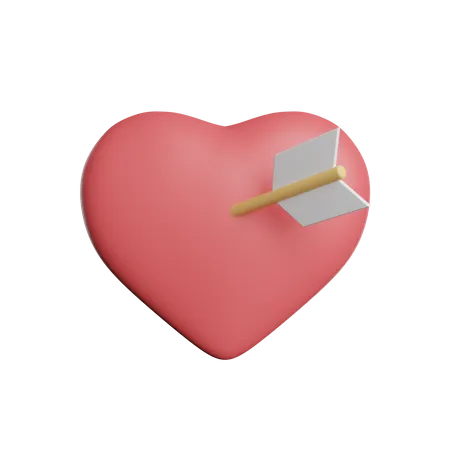 Tomber amoureux  3D Icon