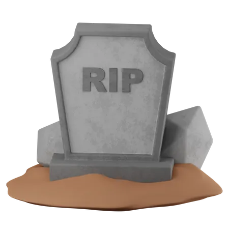 Tombstone  3D Icon