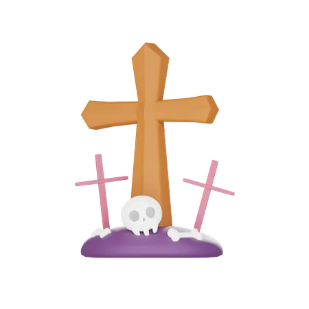 Tombstone  3D Icon