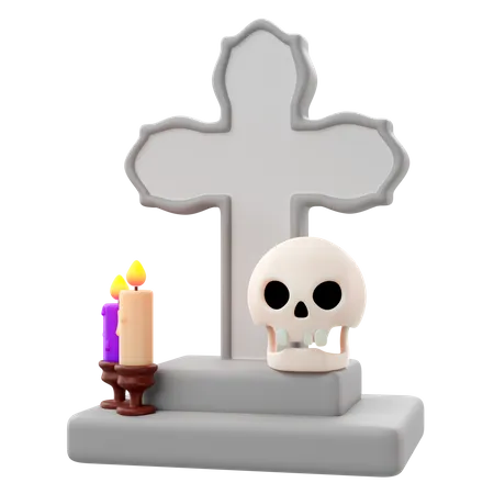 Tombstone  3D Icon