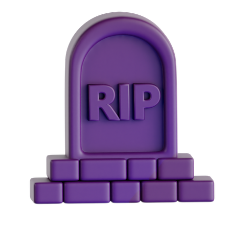 Tombstone  3D Icon