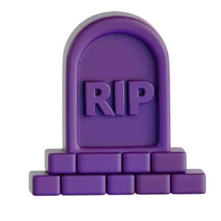 Tombstone  3D Icon