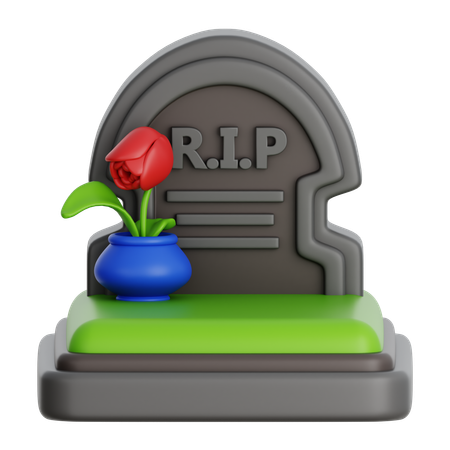 Tombstone  3D Icon