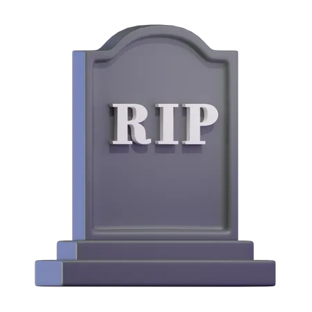 Tombstone  3D Icon