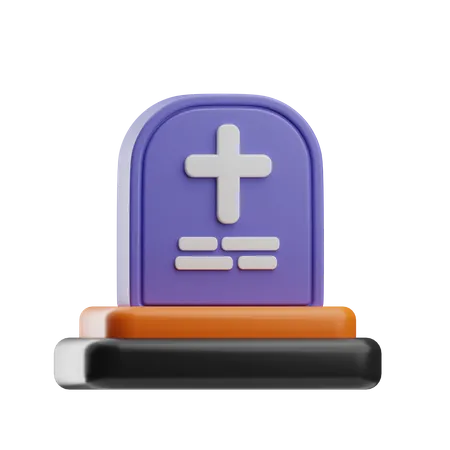 Tombstone  3D Icon