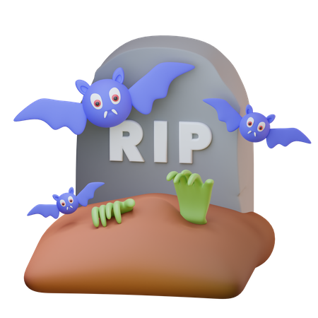 Tombstone  3D Icon