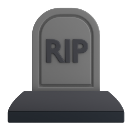 Tombstone  3D Icon