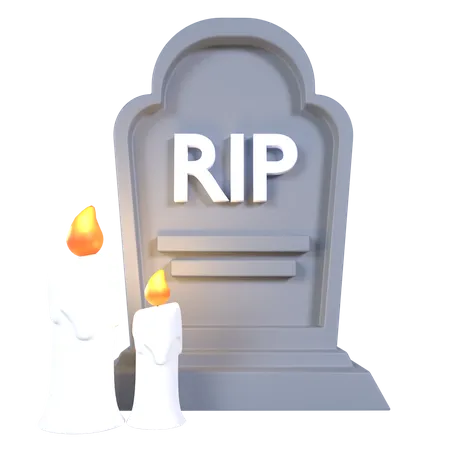 Tombstone  3D Icon