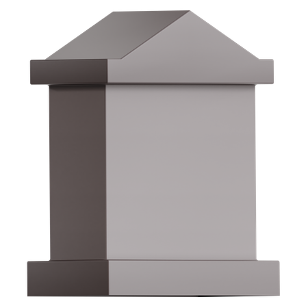 Tombstone  3D Icon