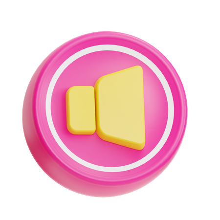 Volume  3D Icon