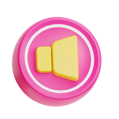 Volume  3D Icon