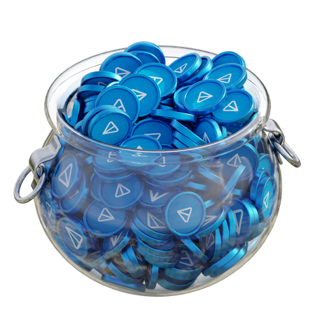 Ton Clear Glass Pot  3D Icon