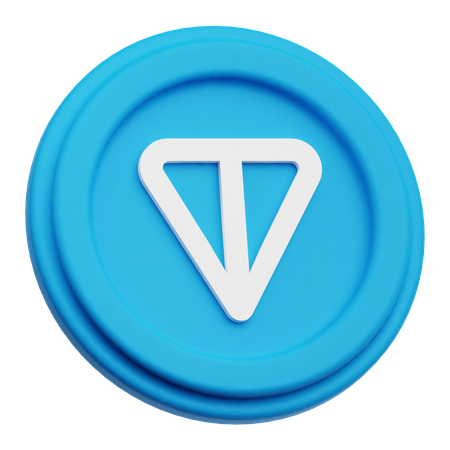 Ton coin  3D Icon