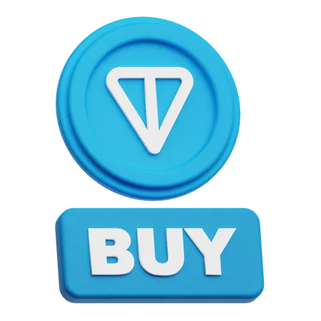 トンコイン購入  3D Icon