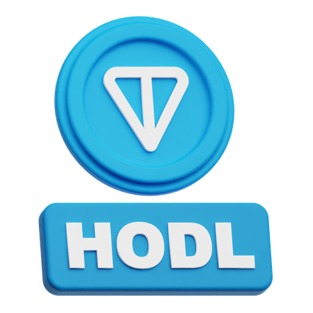 トンコインホールド  3D Icon
