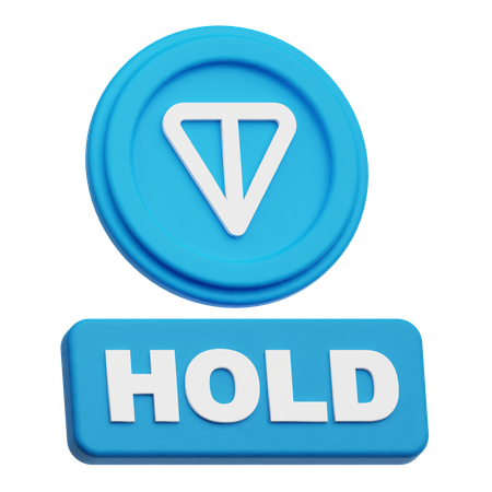トンコインホールド  3D Icon