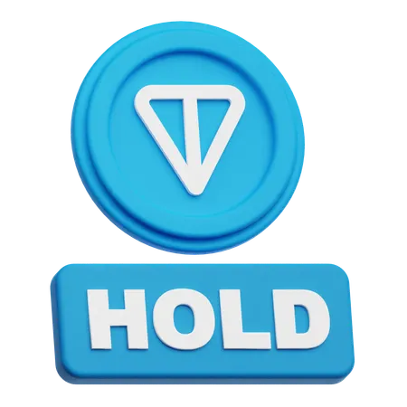 トンコインホールド  3D Icon