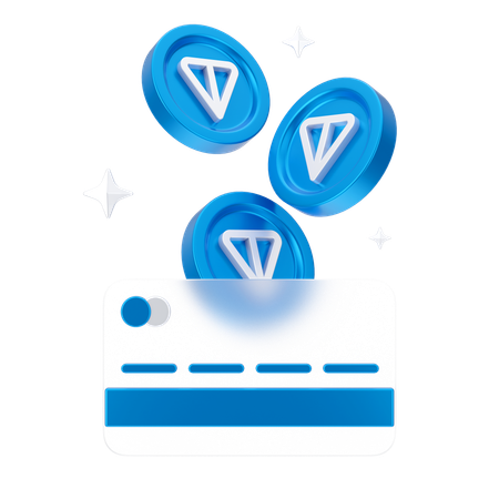 トンコインホログラム  3D Icon