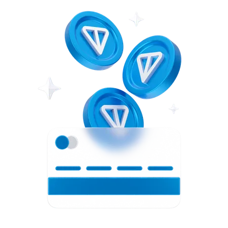 トンコインホログラム  3D Icon