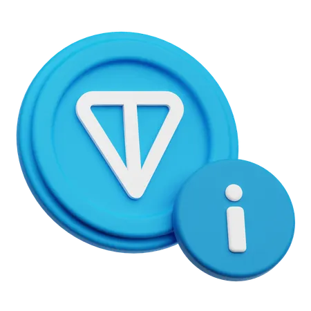 トンコイン情報  3D Icon