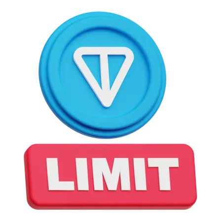 トンコイン制限  3D Icon