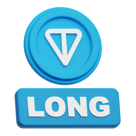 トンコインロング  3D Icon