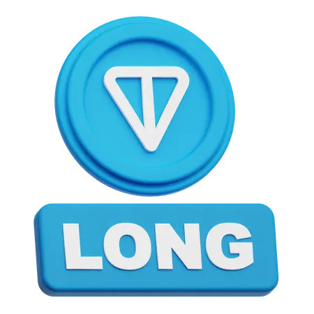 トンコインロング  3D Icon