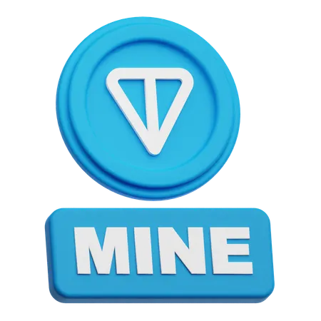 トンコイン鉱山  3D Icon