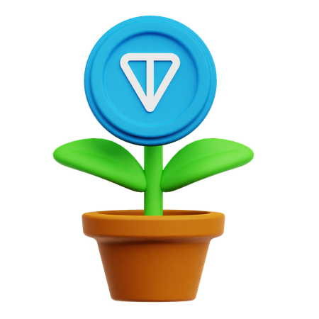トンコイン工場  3D Icon