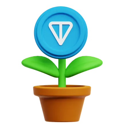 トンコイン工場  3D Icon
